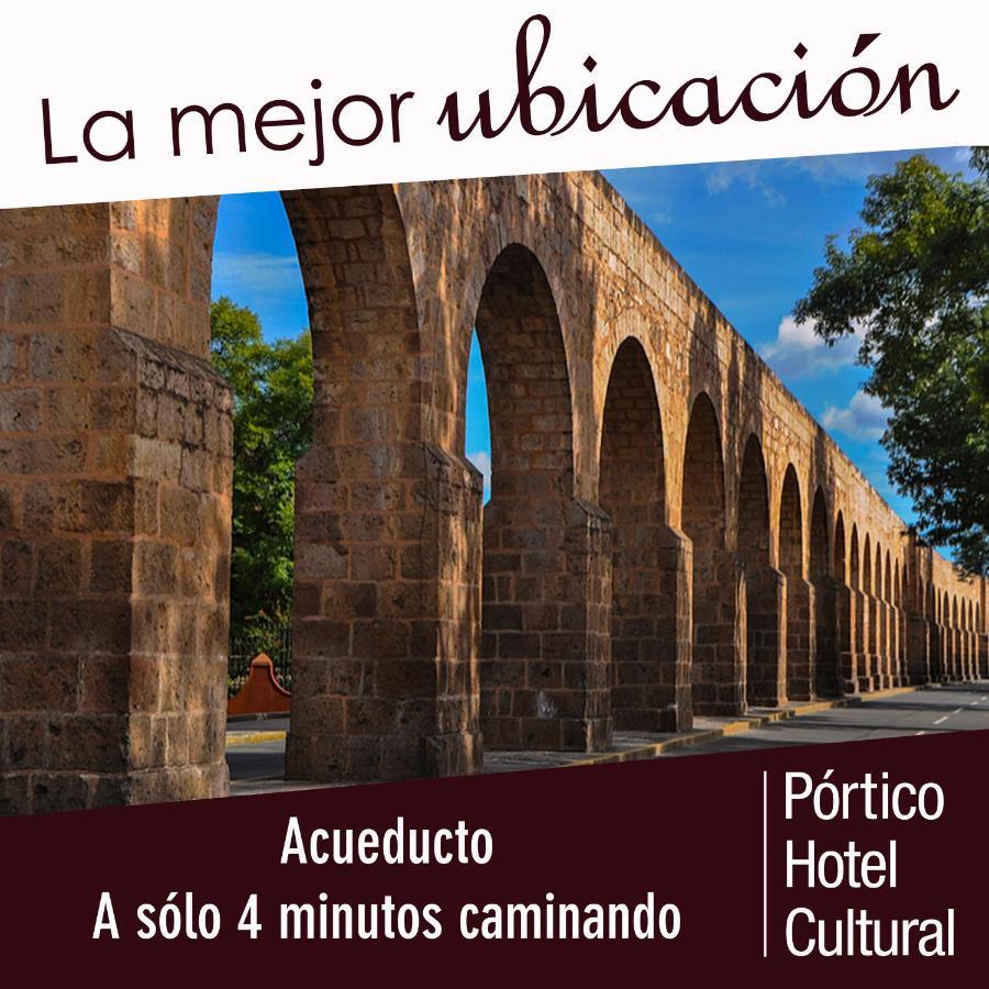 Hotel Pórtico Cultural Morelia Exterior foto