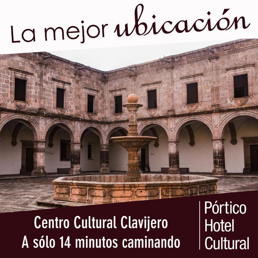 Hotel Pórtico Cultural Morelia Exterior foto