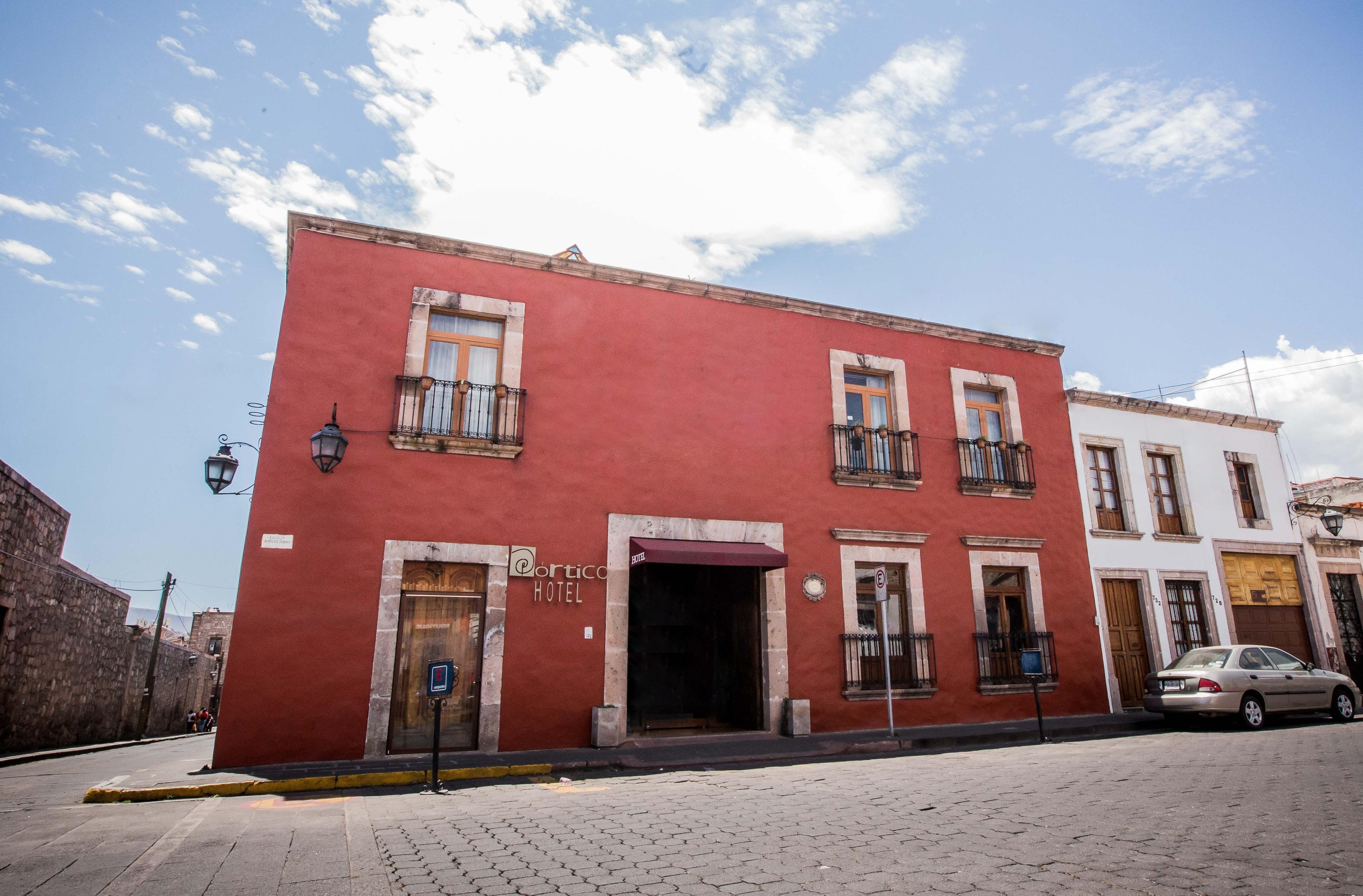 Hotel Pórtico Cultural Morelia Exterior foto