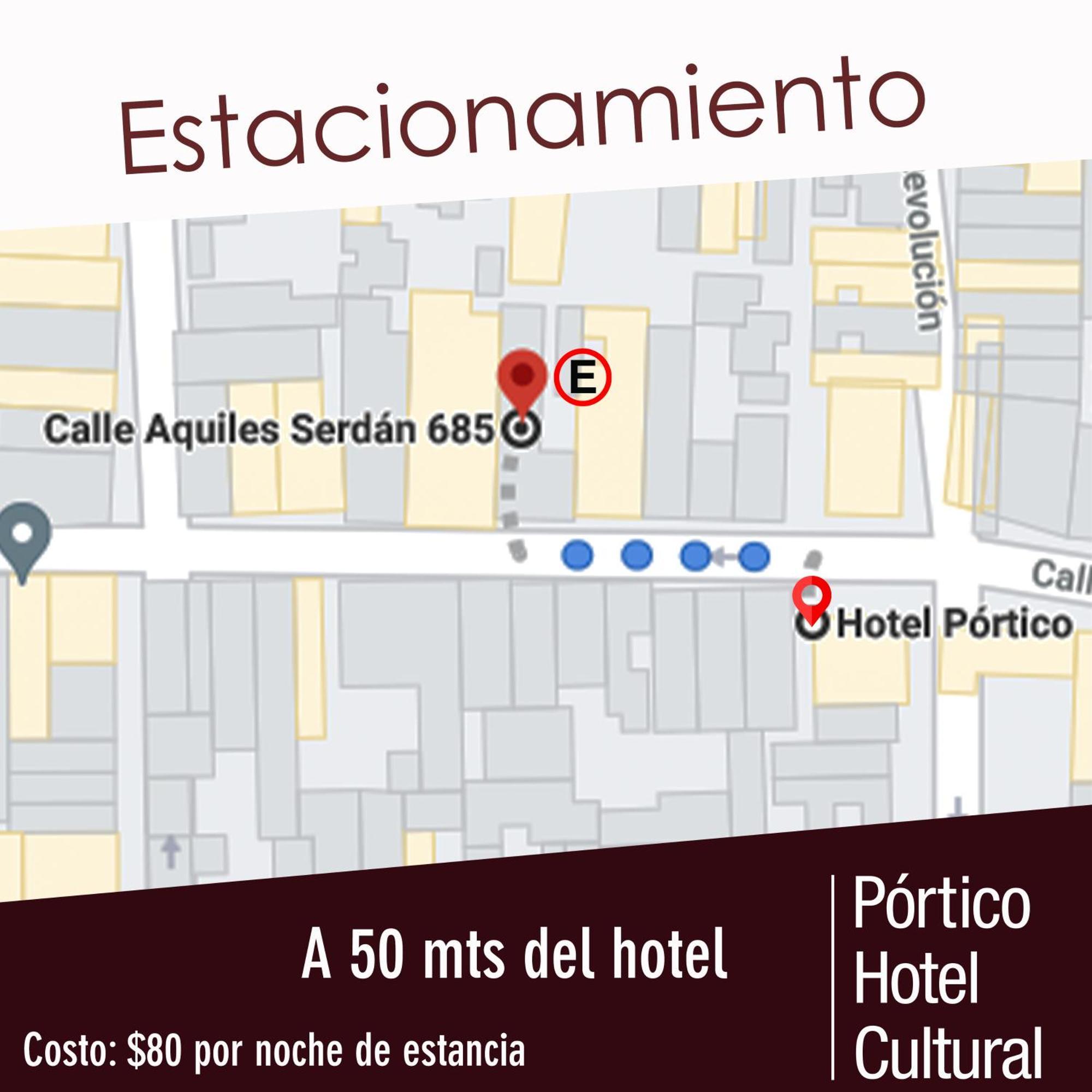 Hotel Pórtico Cultural Morelia Exterior foto